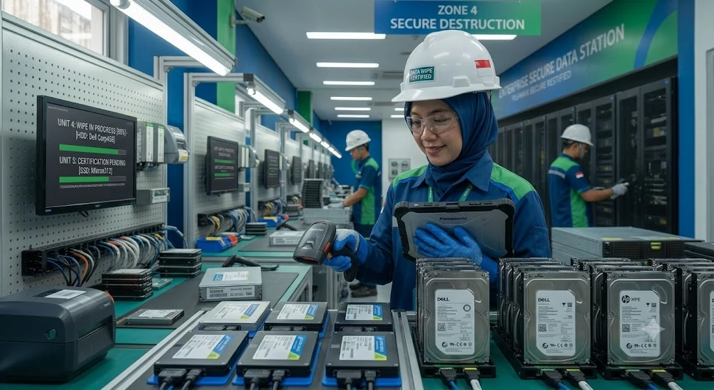 Data Wiping Service | Secure Data Wiping untuk Perusahaan Indonesia